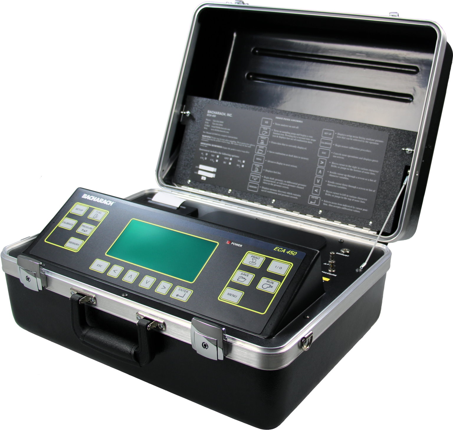 Bacharach ECA 450 Industrial Combustion and Emissions Analyzer