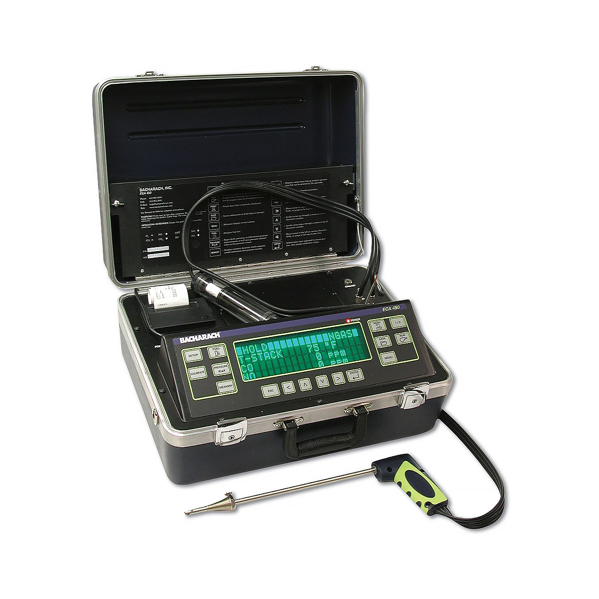 ECA 450 Environmental Gas Analyzer untuk Pengujian Emisi Industri