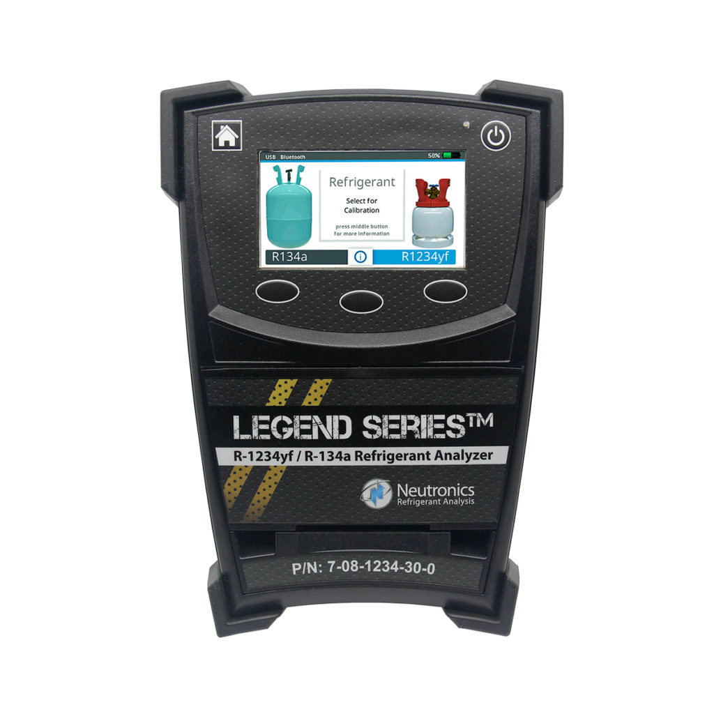 Analizador de refrigerante de la serie Legend para mantenimiento de aire acondicionado móvil