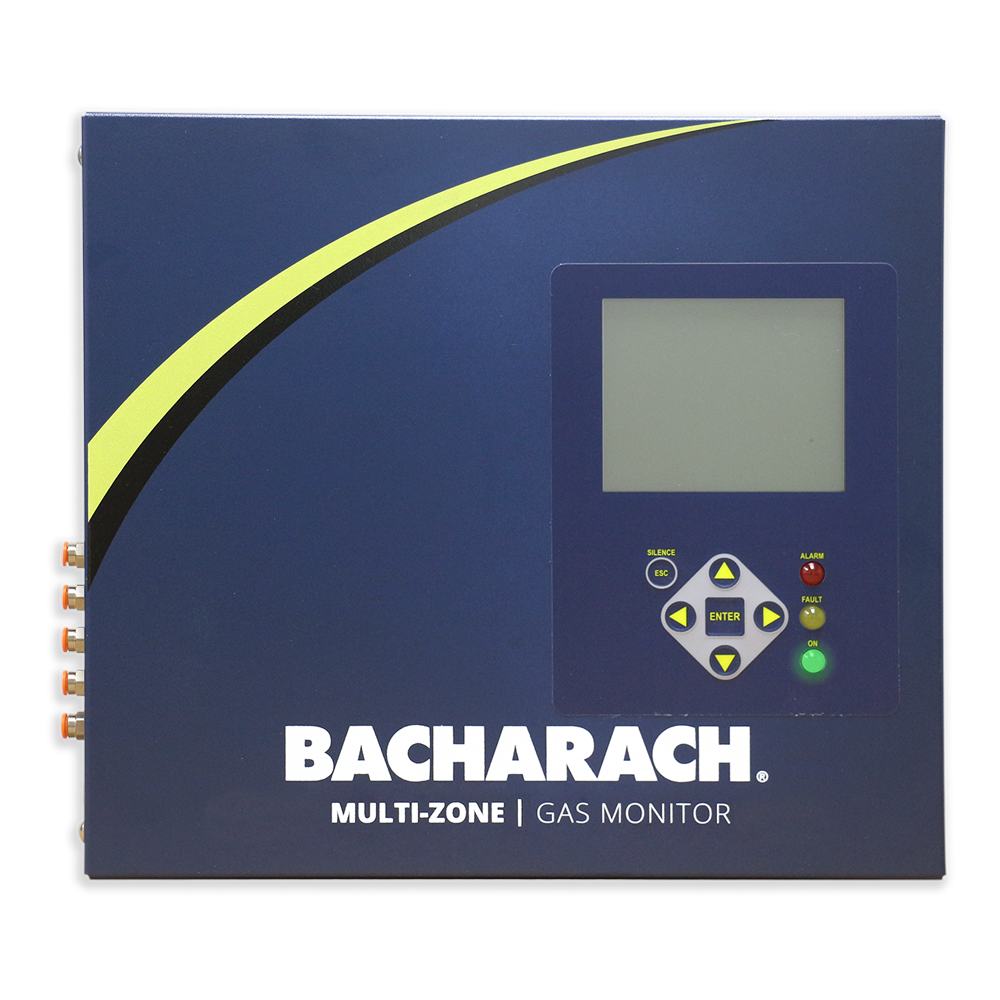 El Bacharach Monitor de dióxido de carbono multizona