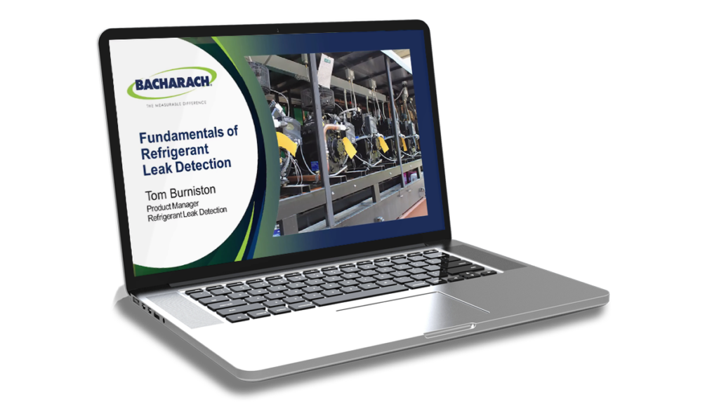 Fundamentals of Refrigerant Leak Detection Webinar