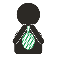 icono de asfixia