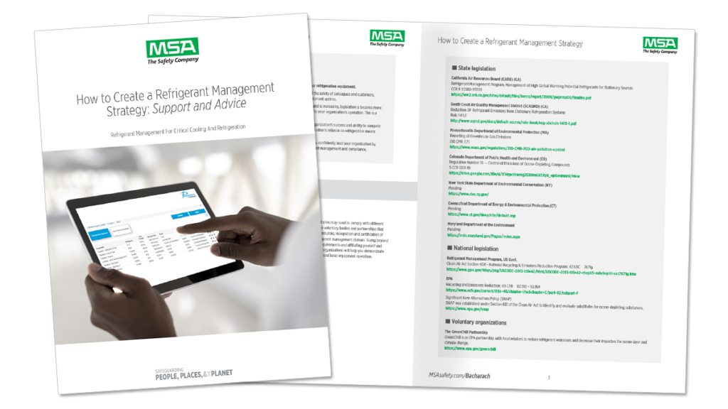 Cómo crear una estrategia de gestión de refrigerantes: documento técnico de soporte y asesoramiento